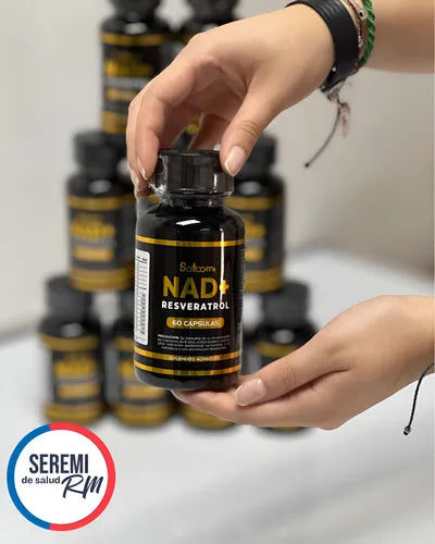 Resveratrol Nad + Satoomi X60 Cap Multi Vit Sin Sabor